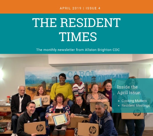 April Edition of the Resident Times