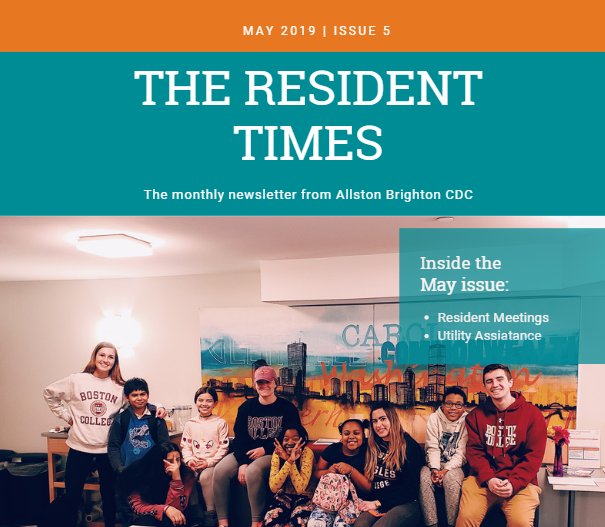 May Resident Newsletter