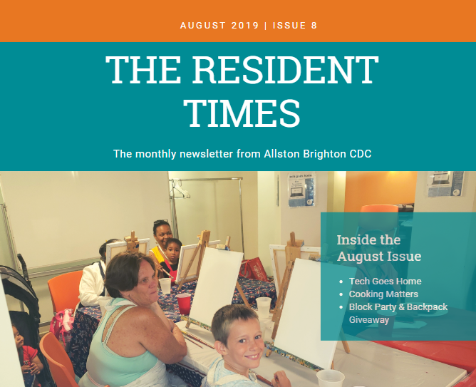 August Resident Newsletter