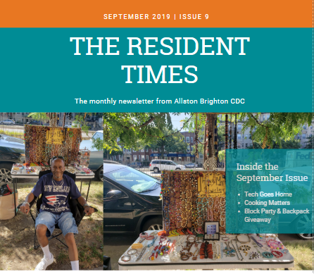 September Resident Newsletter