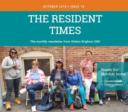October Resident Newsletter