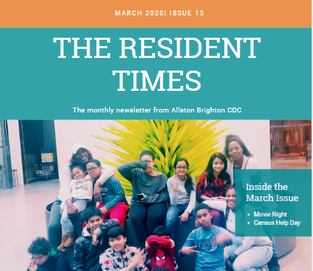 March Resident Newsletter
