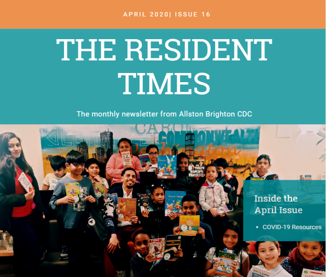 April Resident Newsletter
