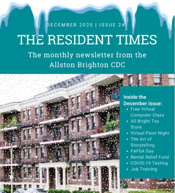 December Resident Newsletter