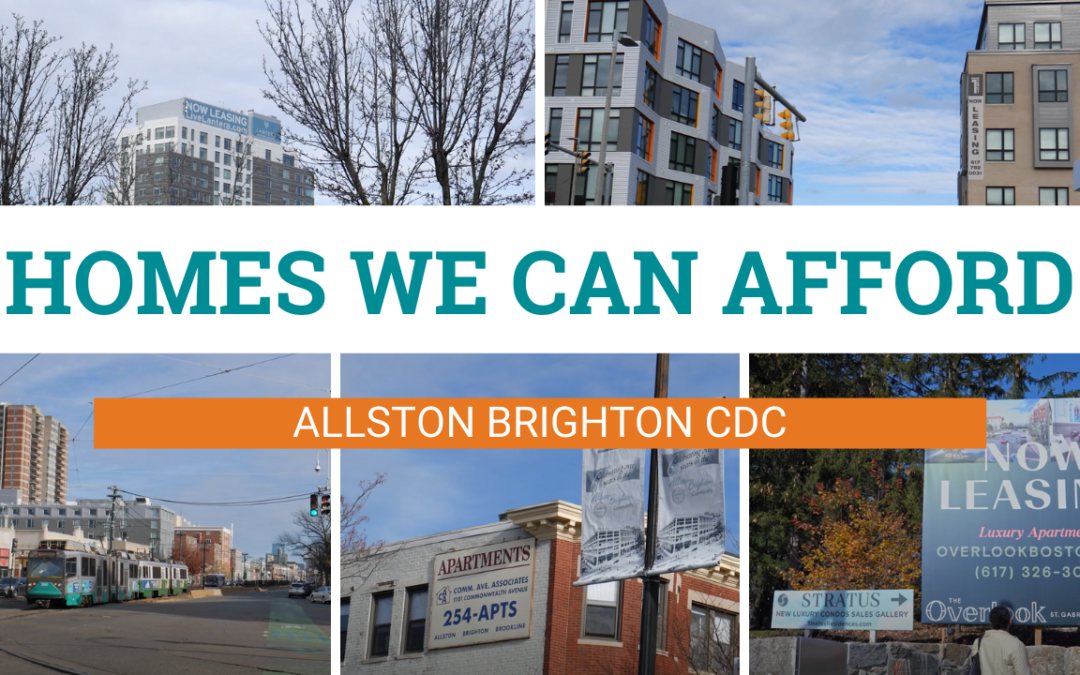 Announcing The Launch Of Our Homes We Can Afford Campaign!