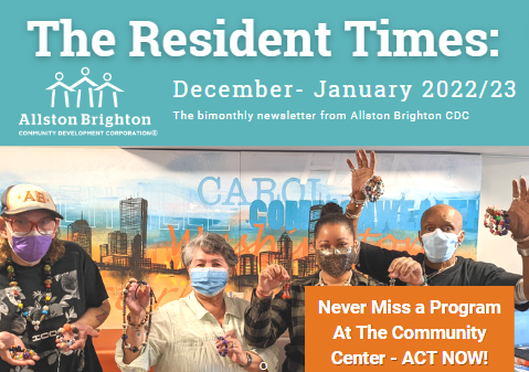 December- January 2022 Resident Times