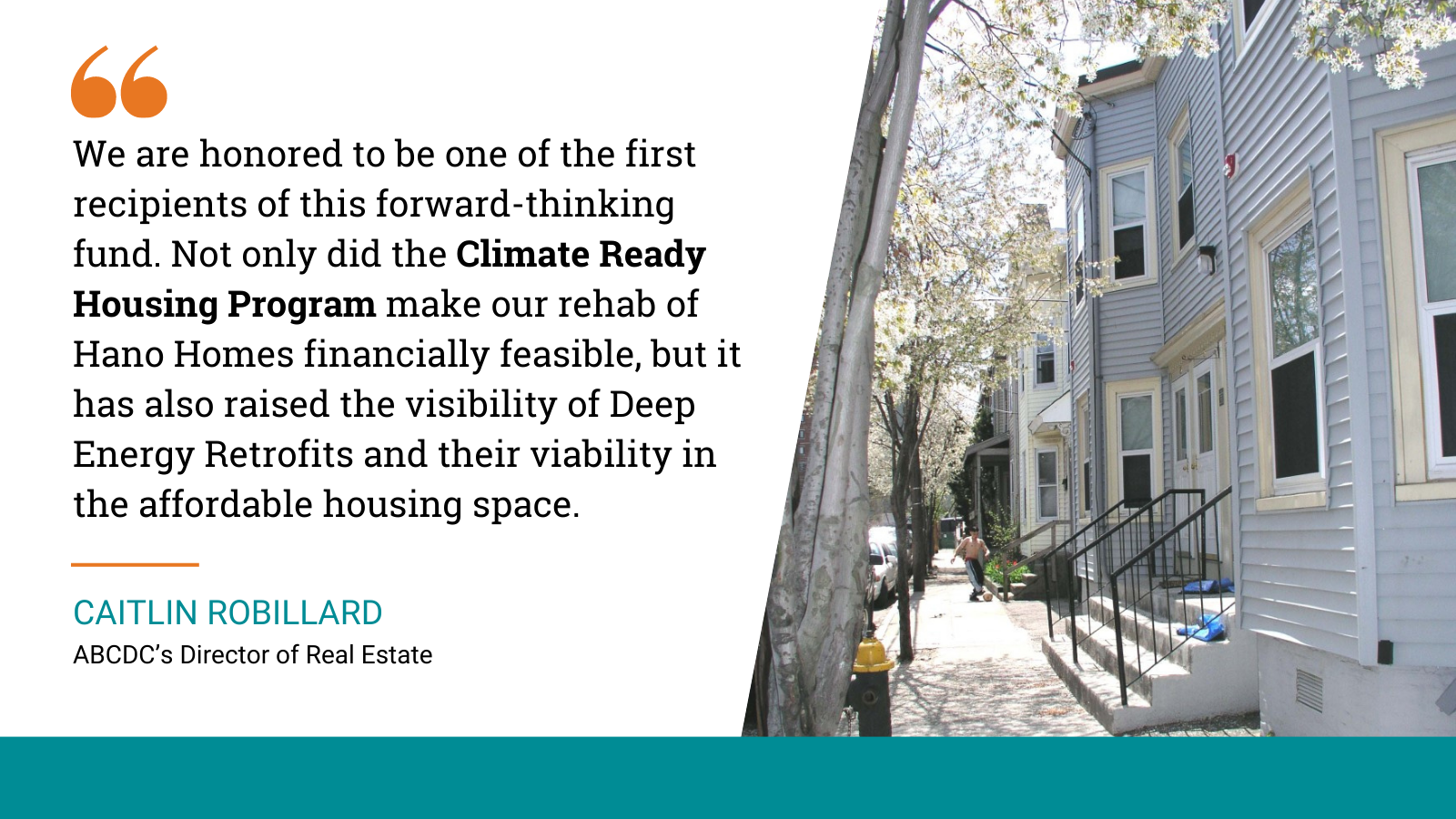 ABCDC Receives Climate Ready Housing Award Allston Brighton Community
