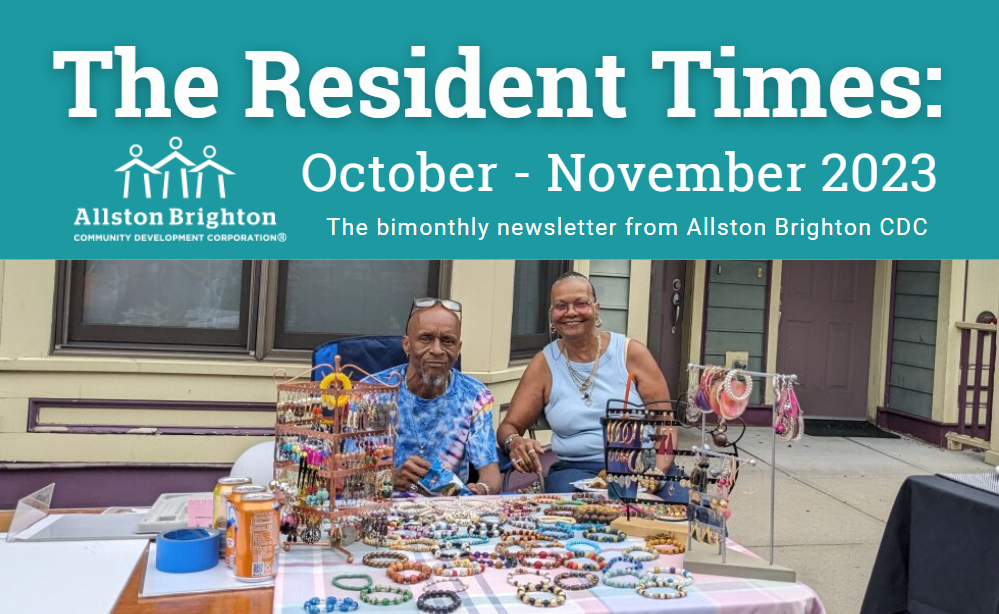 October- November 2023 Resident Newsletter
