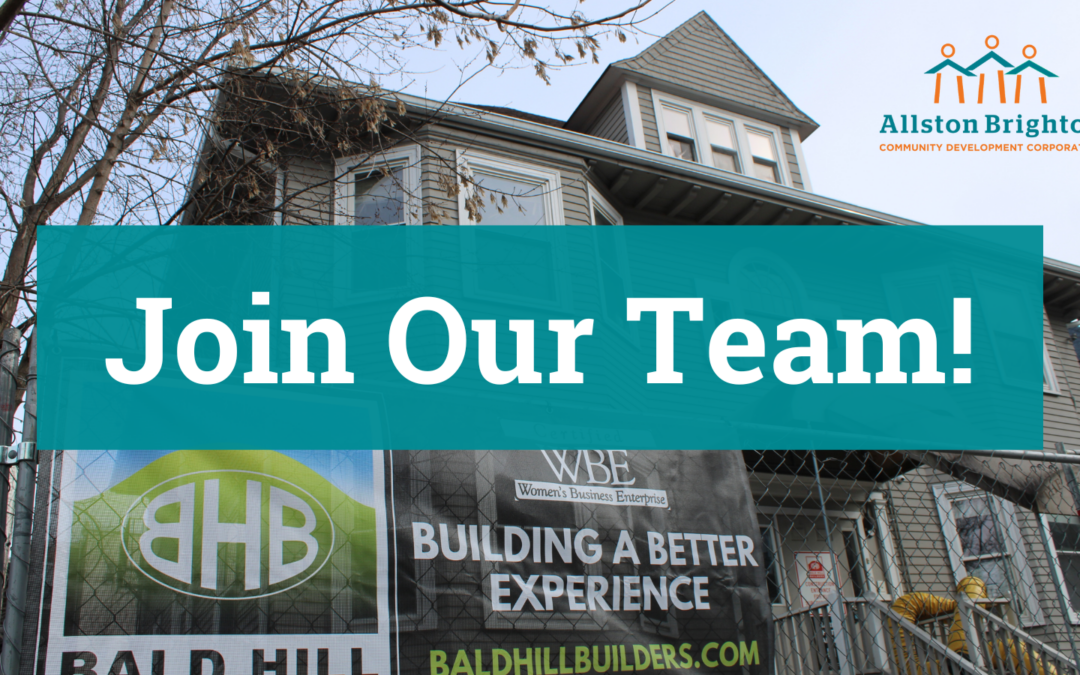 We’re Hiring: REAL ESTATE DEVELOPMENT PROJECT MANAGER