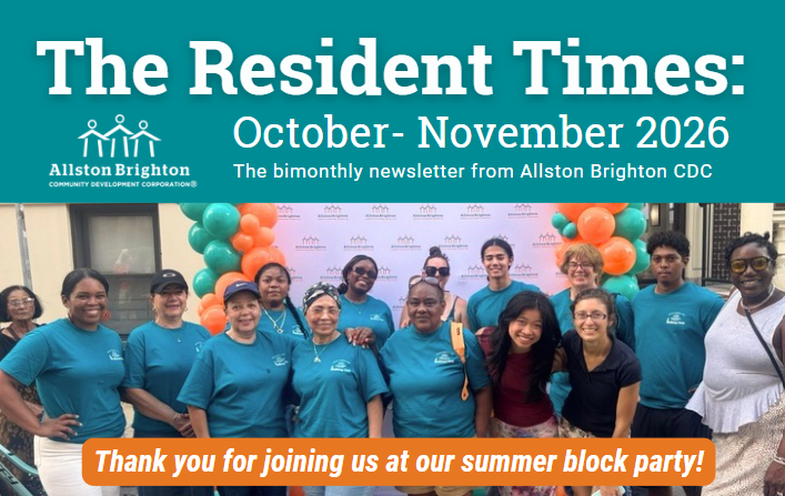 October- November 2026 Resident Newsletter